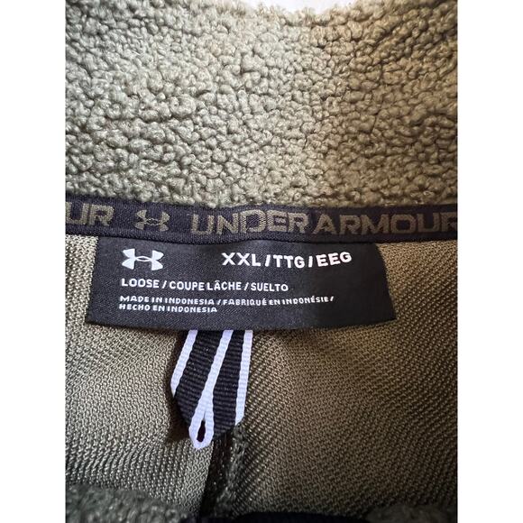 Under Armour Men Mission Boucle Swacket Green/Blk 1366091-390 Size 2XL NWT - Picture 5 of 16